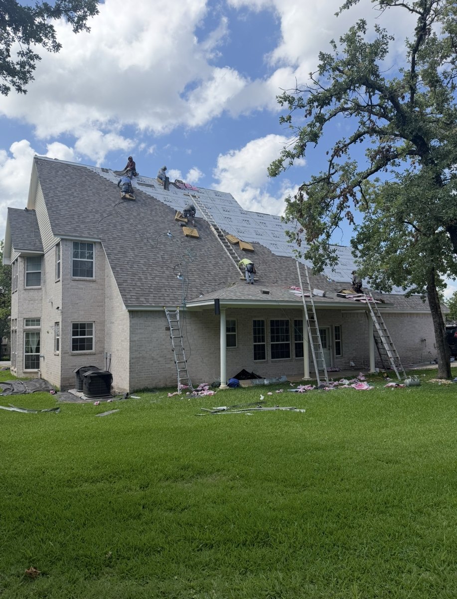 Springtown Re-Roof In Progress