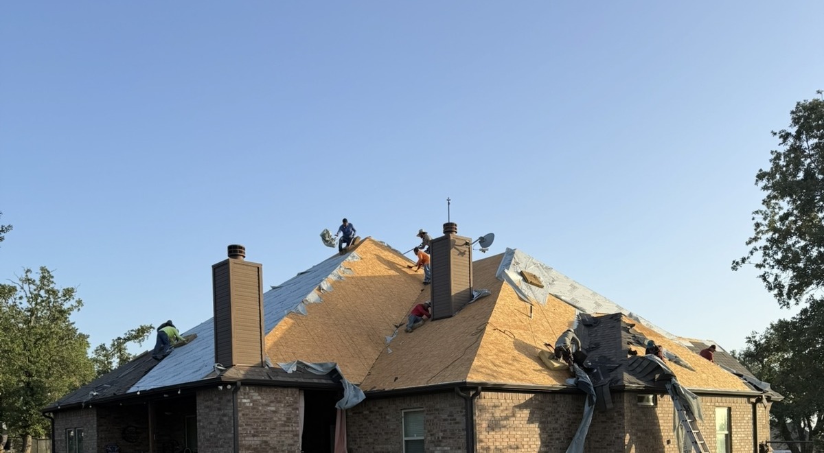 Tear-Off In Progress